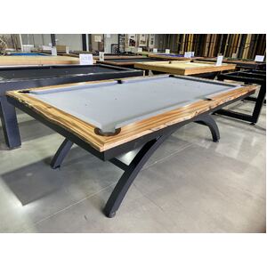 PRE-MADE 8 Foot Slate HARBOR BRIDGE Pool Table, Darwin Mahogany Timber