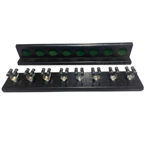 Pro 2pc Pool Snooker Billiards Wall Cue Rack Holder 8 X Cues - Black