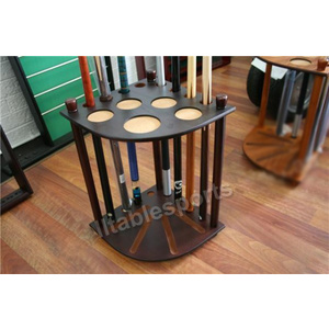 Cue Rack - Quality wooden Billiard Corner CUE Rack