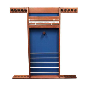 Pool Snooker Billiard Cue Wall Rack Combo