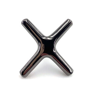 Black Chrome Cross Rest