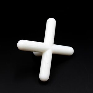 Plastic Cross Rest white