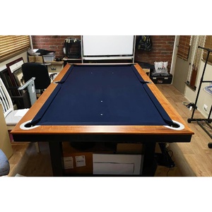 Pre‑Owned - 8 Foot Slate Odyssey Premier Pool Billiards Table, Jarrah Timber