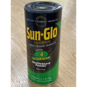 Sun-Glo speed 4 shuffleboard powder